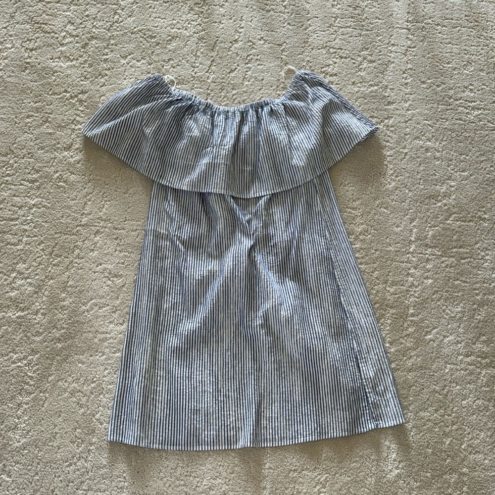 J. Crew off the shoulder dress